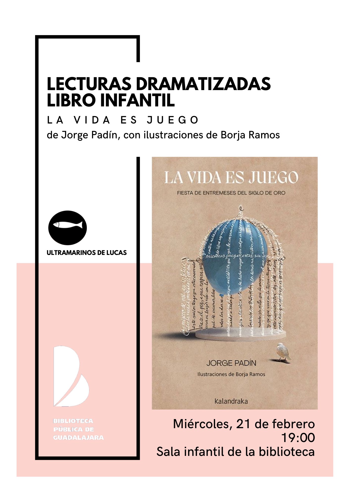 Presentación de 'La vida es juego': Un homenaje al teatro clásico en la Biblioteca de Dávalos