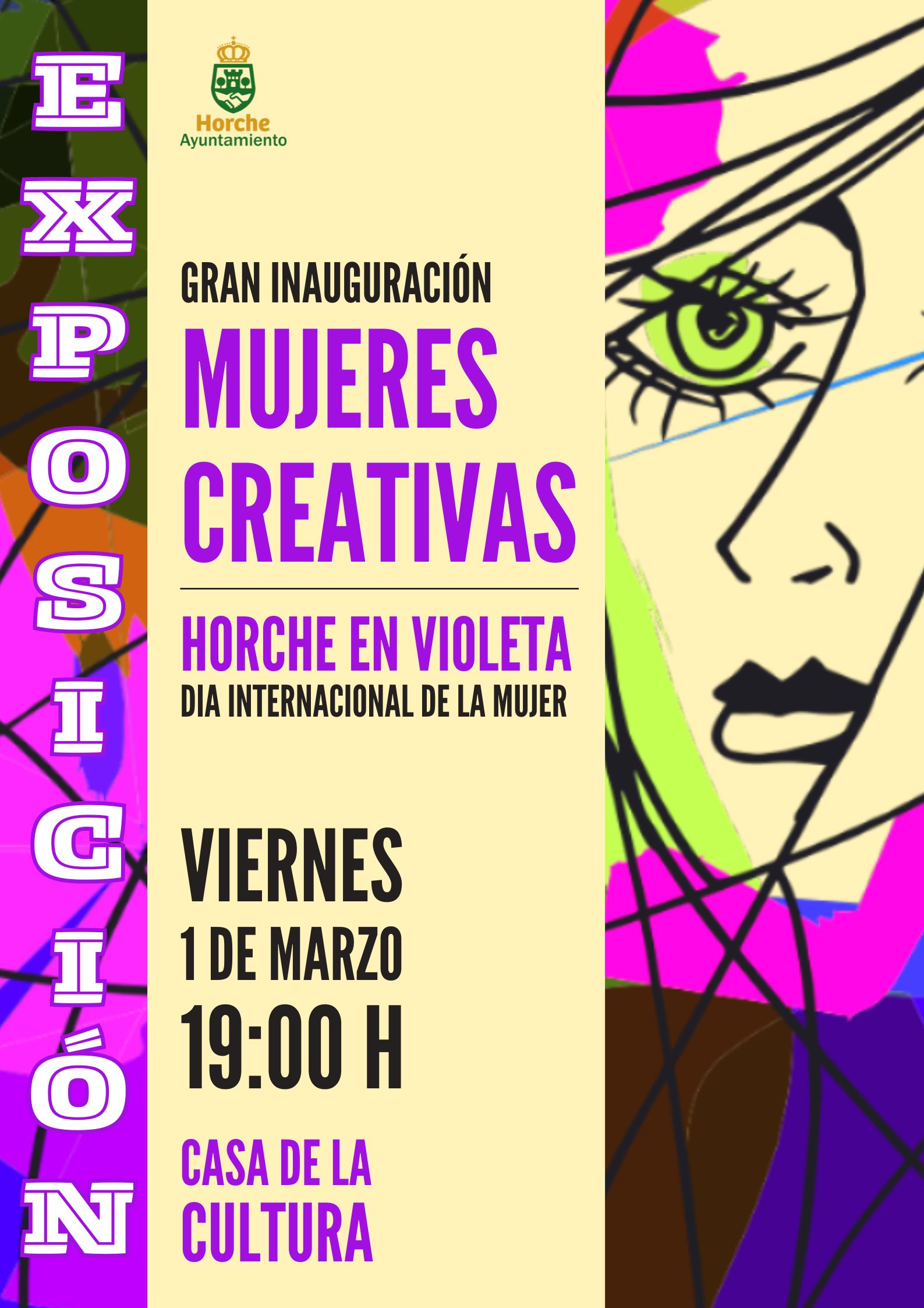 Sumérgete en una Exhibición Multidisciplinaria que Celebra el Talento Femenino en Horche, Guadalajara.