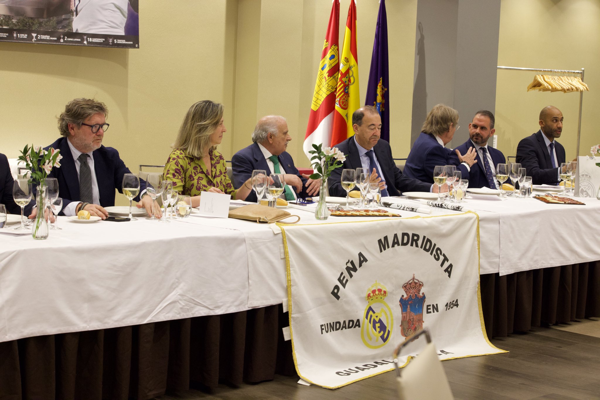 La Alcaldesa de Guadalajara Celebra el 70 Aniversario de la Peña Madridista