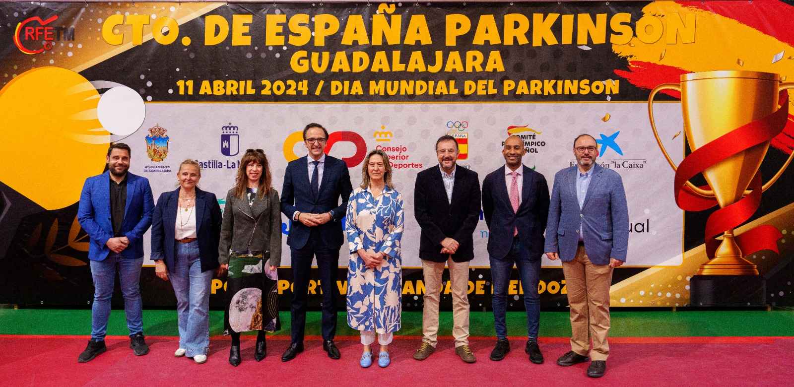 Guadalajara acoge el primer Campeonato de España de Párkinson de Tenis de Mesa
