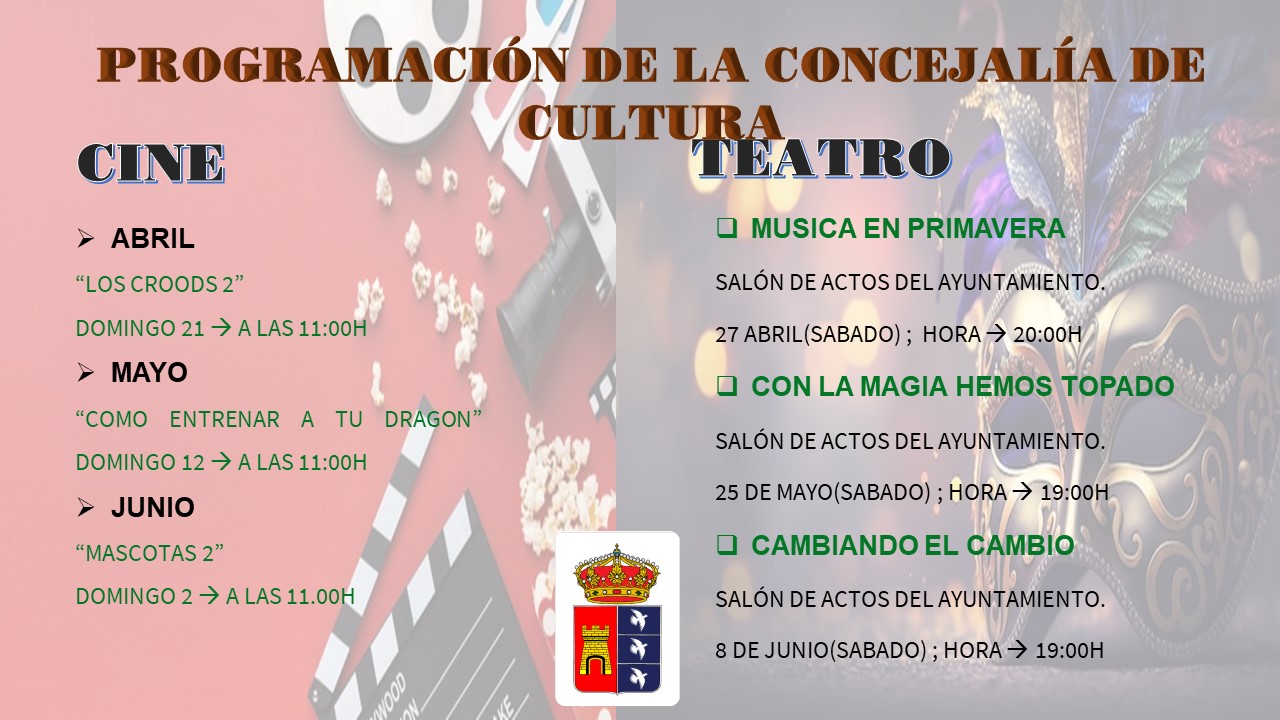 Villanueva de la Torre Anuncia Programación Cultural de Primavera