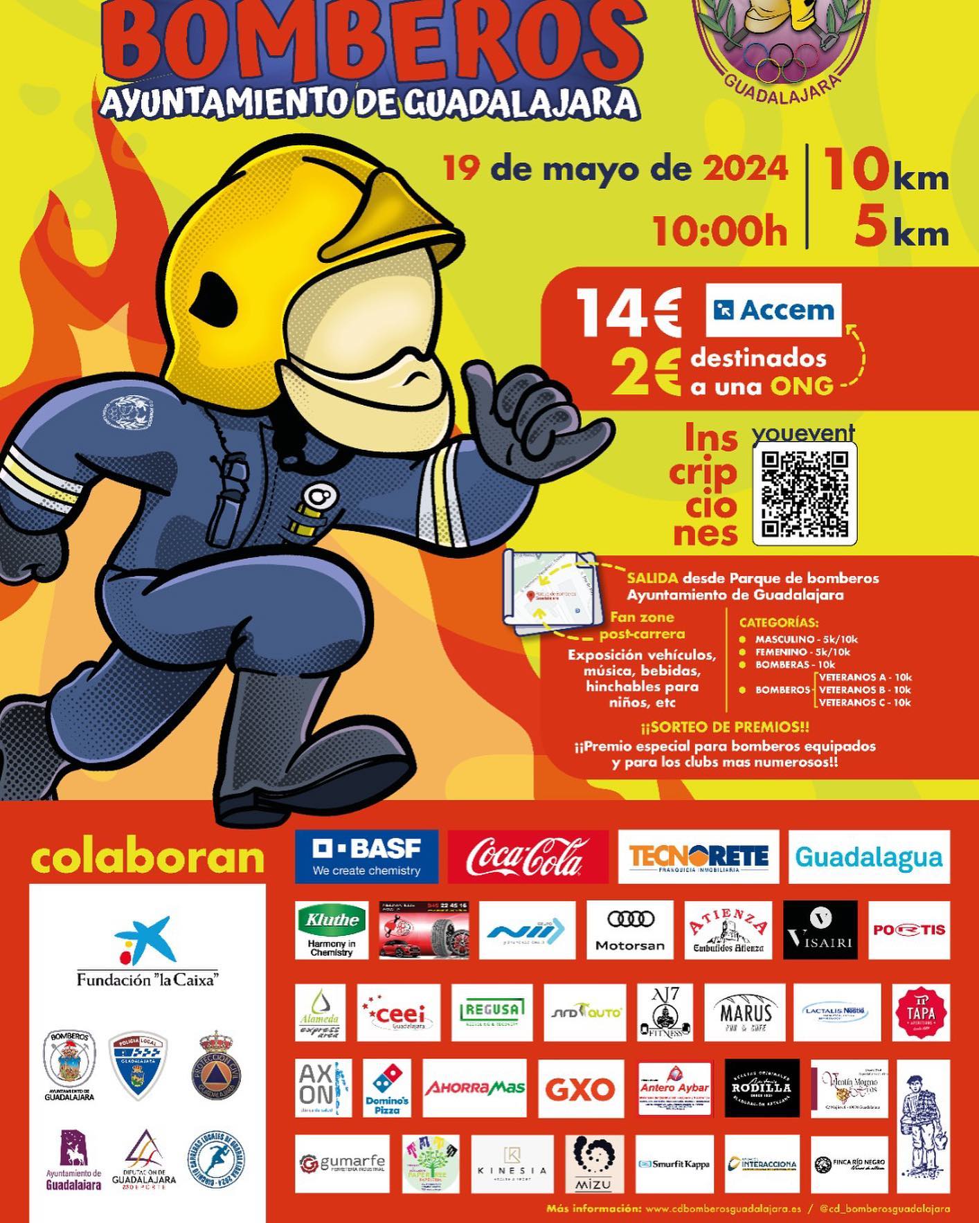 Todas las Novedades sobre la XXII Carrera Solidaria de Bomberos en Guadalajara: ¡Inscríbete y Participa!