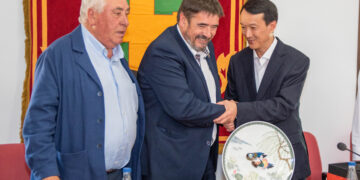 Marchamalo: Visita de una Delegación China Interesada en la Ciudad del Transporte y Comercio de Mercancías