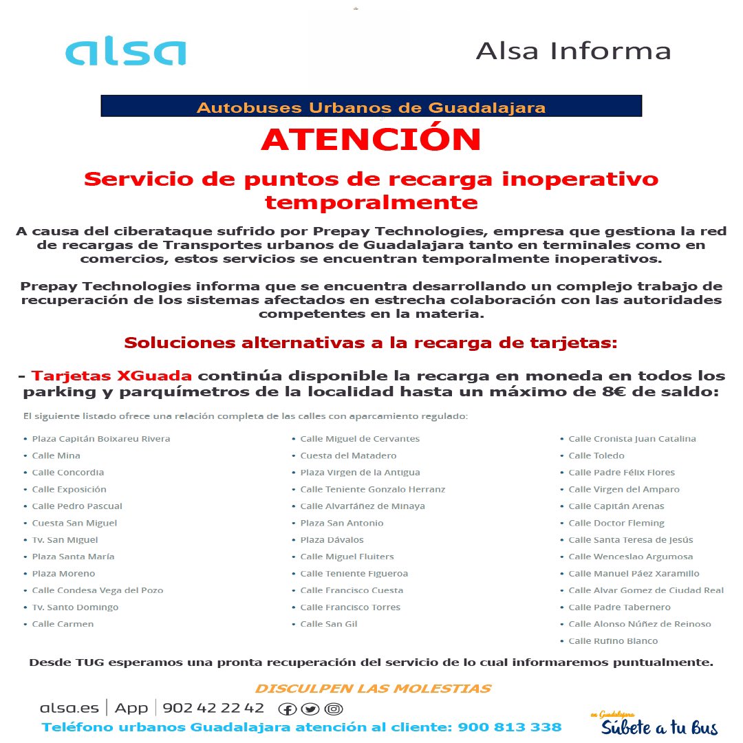 ¡Ciberataque deja a los buses de Guadalajara sin recargas!