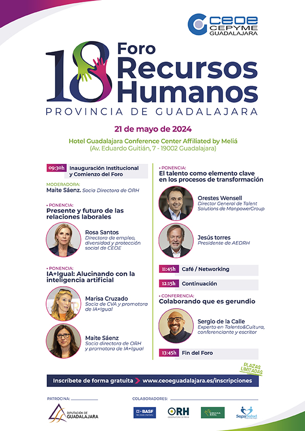 18º Foro de Recursos Humanos en Guadalajara: Expertos destacados y tendencias clave