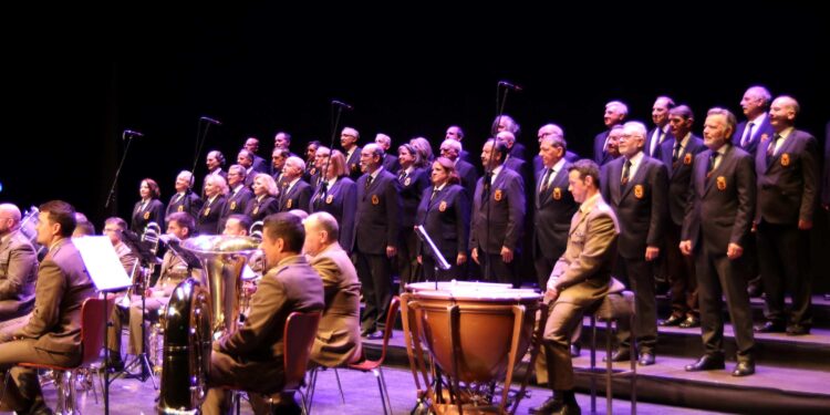 Concierto de Música Militar 'V Aniversario ORVET' en el Teatro Buero Vallejo de Guadalajara