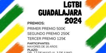 Concurso para el Cartel de la Semana del Orgullo LGTBI+ 2024 en Guadalajara