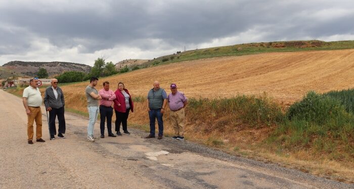 Grupo Popular se une a las protestas de los pueblos afectados por el estado deplorable de las carreteras CM-110 y CM-1005 en la Sierra Norte
