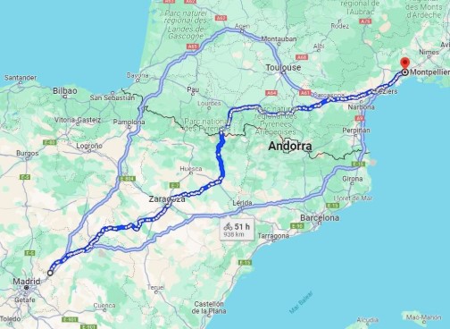 Reto Ciclista Solidario: 1,100 km de Cabanillas del Campo a Montpellier para Luchar contra el Charcot Marie Tooth