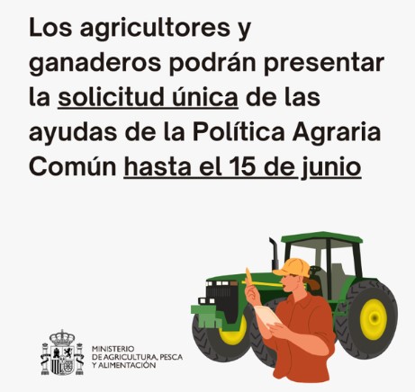 Los Agricultores y Ganaderos Tienen Hasta el 15 de Junio para Solicitar Ayudas PAC 2024: Modificaciones y Plazos