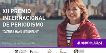 Almudena Ariza Recibe el XII Premio Internacional de Periodismo ‘Cátedra Manu Leguineche’ en Brihuega
