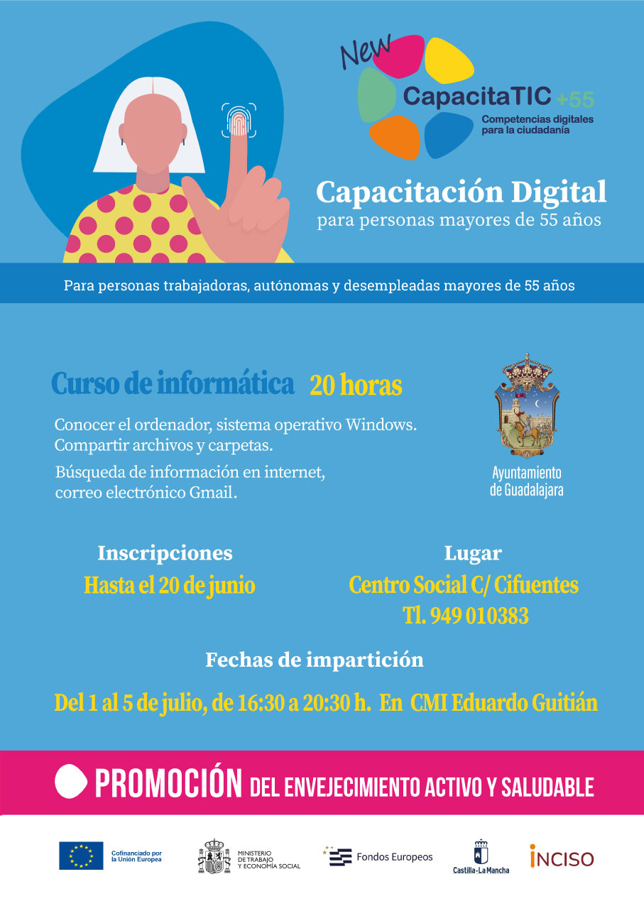 Curso de Capacitación Digital para Mayores de 55 Años en Guadalajara: Inscríbete Hoy