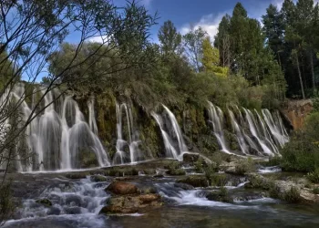 Cascada del Molino de Arriba Peralejos de las Truchas