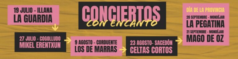 Conciertos con Encanto Guadalajara 2024: Programación de Grandes Actuaciones Gratuitas