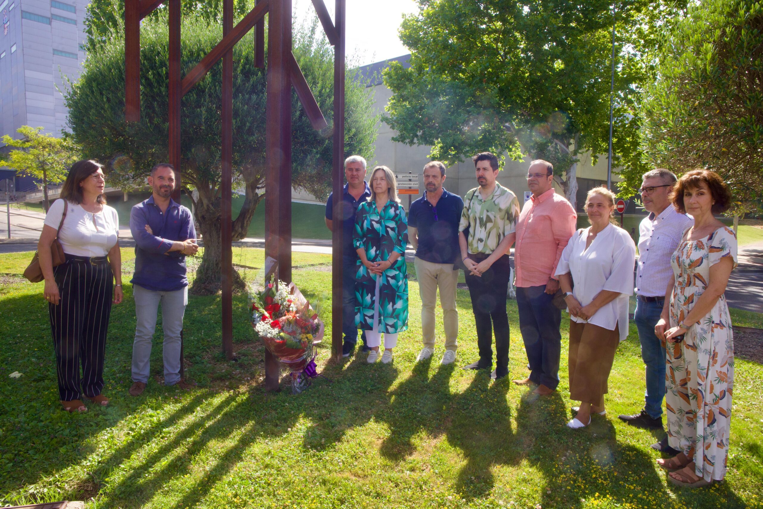 Homenaje en Guadalajara a los Once Héroes del Incendio de Pinares del Ducado