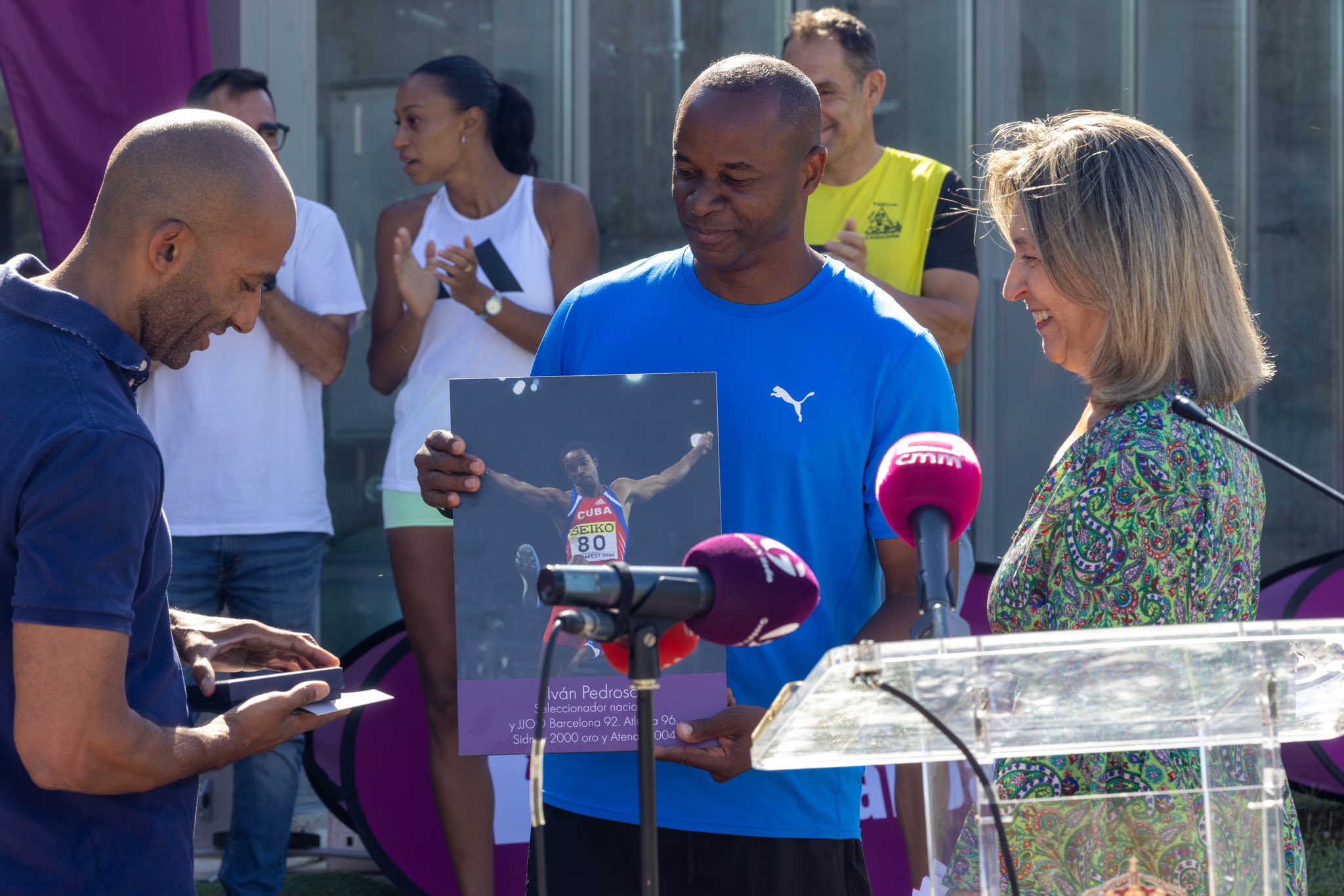 Inauguración del Nuevo Gimnasio en las Pistas de Atletismo de la Fuente de la Niña en Guadalajara