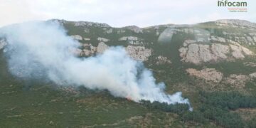 Incendio Forestal en Cantalojas, Guadalajara: Última Hora y Detalles del Operativo de Extinción