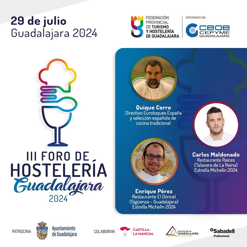 III Foro de Hostelería en Guadalajara: Innovación y Tradición se Dan Cita en Santa Marta