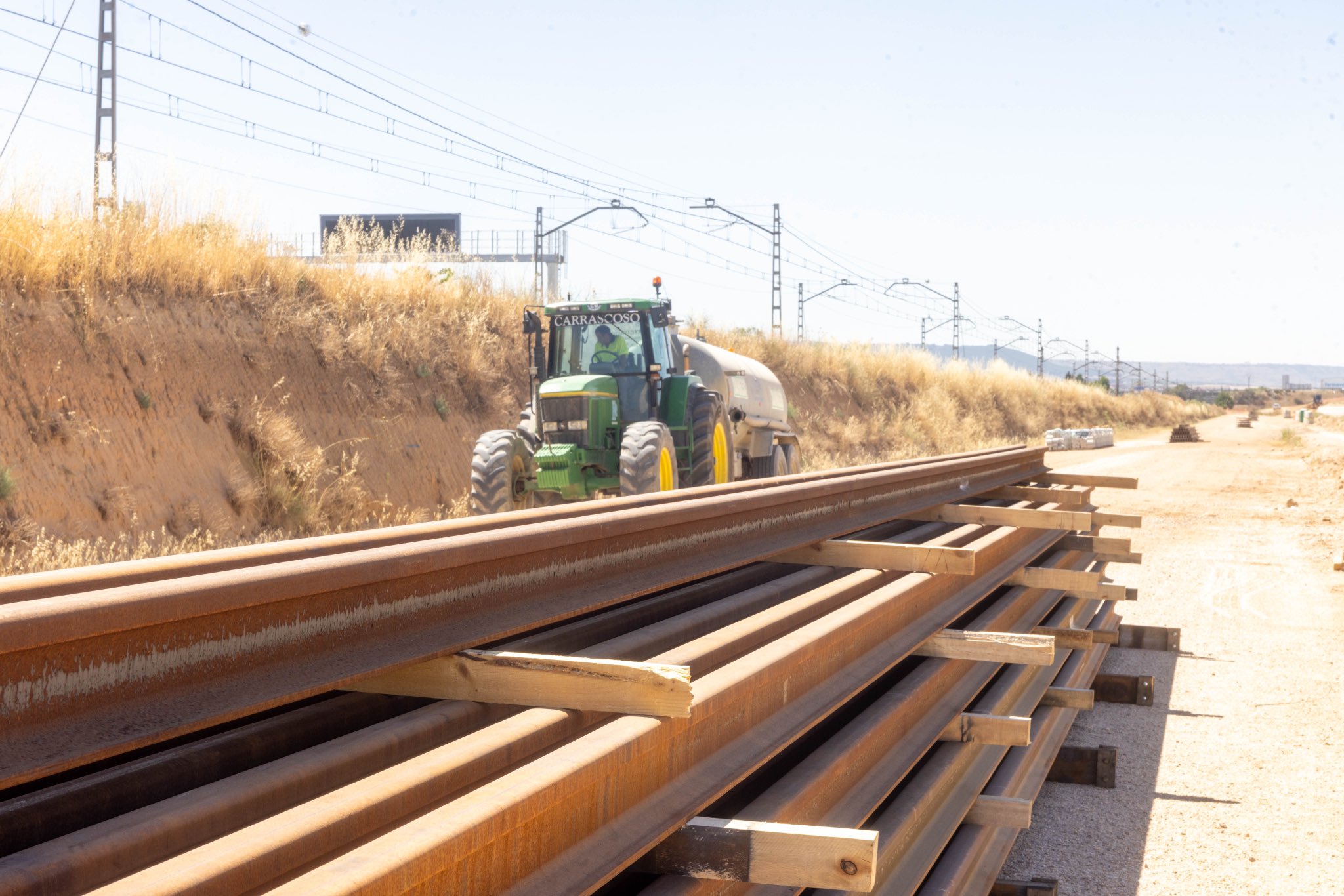 La Terminal PortTarragona Guadalajara-Marchamalo Inicia Montaje de Vía y Estará Operativa en Verano 2025