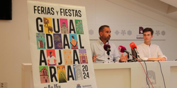 Cartel de las Ferias y Fiestas de Guadalajara 2024: Tradición y Modernidad en un Diseño Innovador