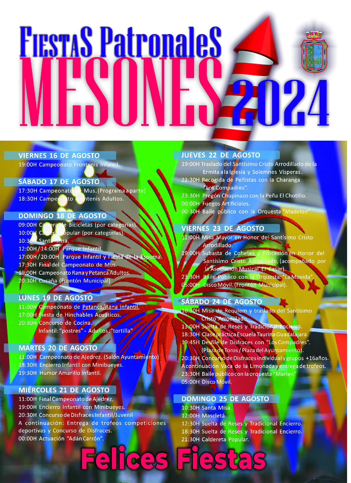 Fiestas Patronales de Mesones 2024