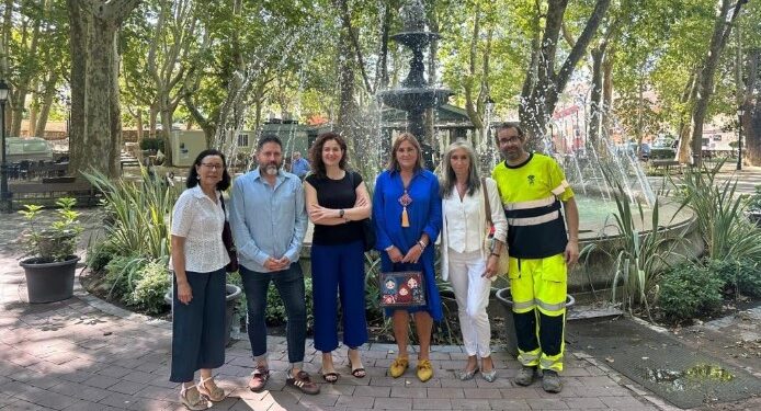 Nuria Chust Visita los Programas de Empleo en Brihuega