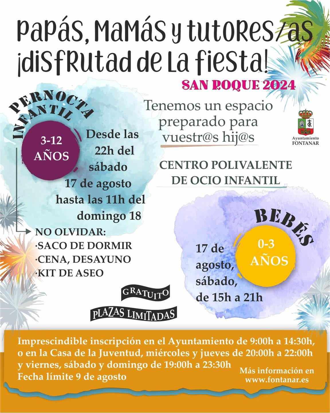 Fiestas de San Roque 2024 en Fontanar: Programa Completo de Actividades y Eventos