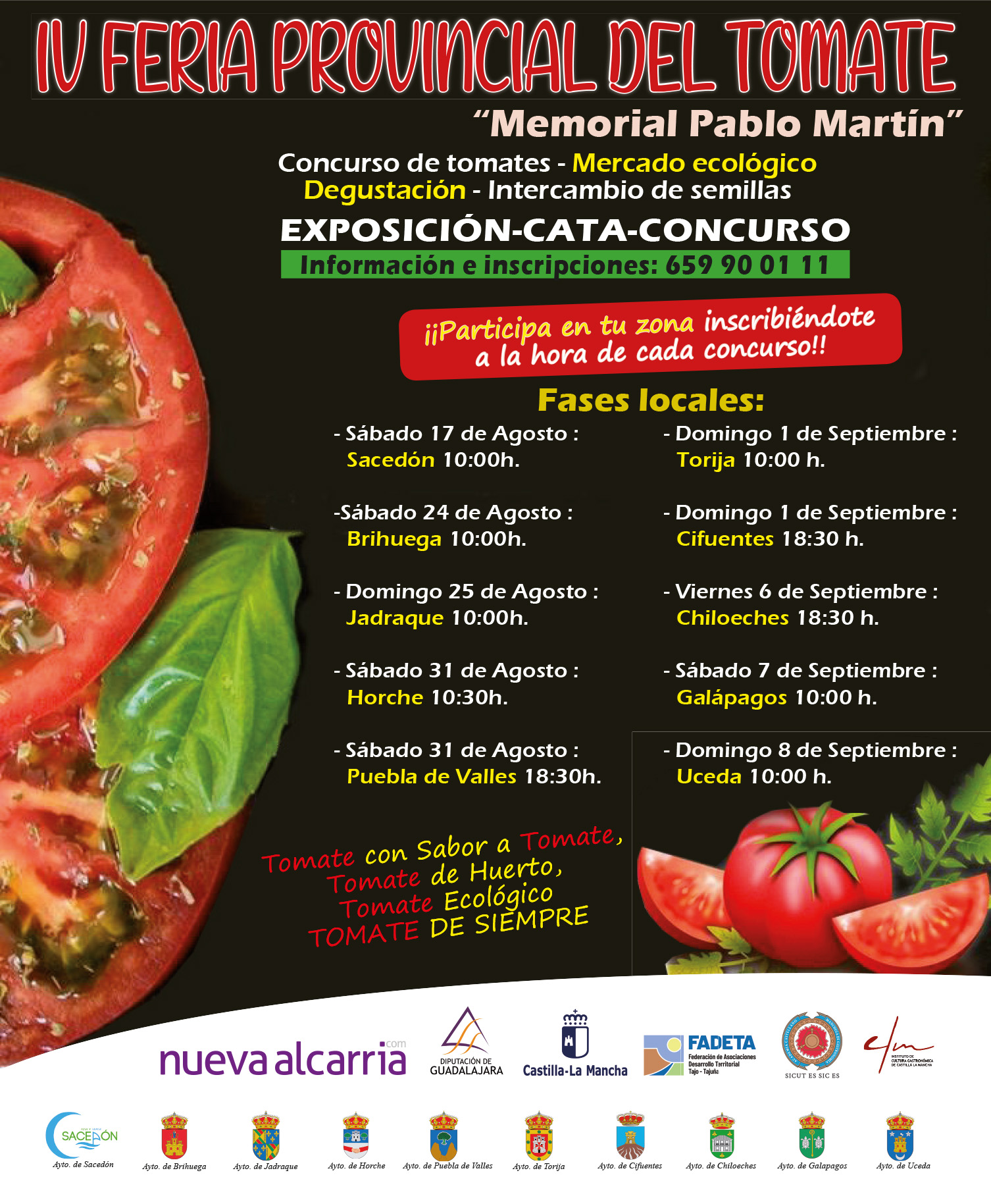 Horche se Une a la Feria Provincial del Tomate 2024: Concurso Local y Actividades 