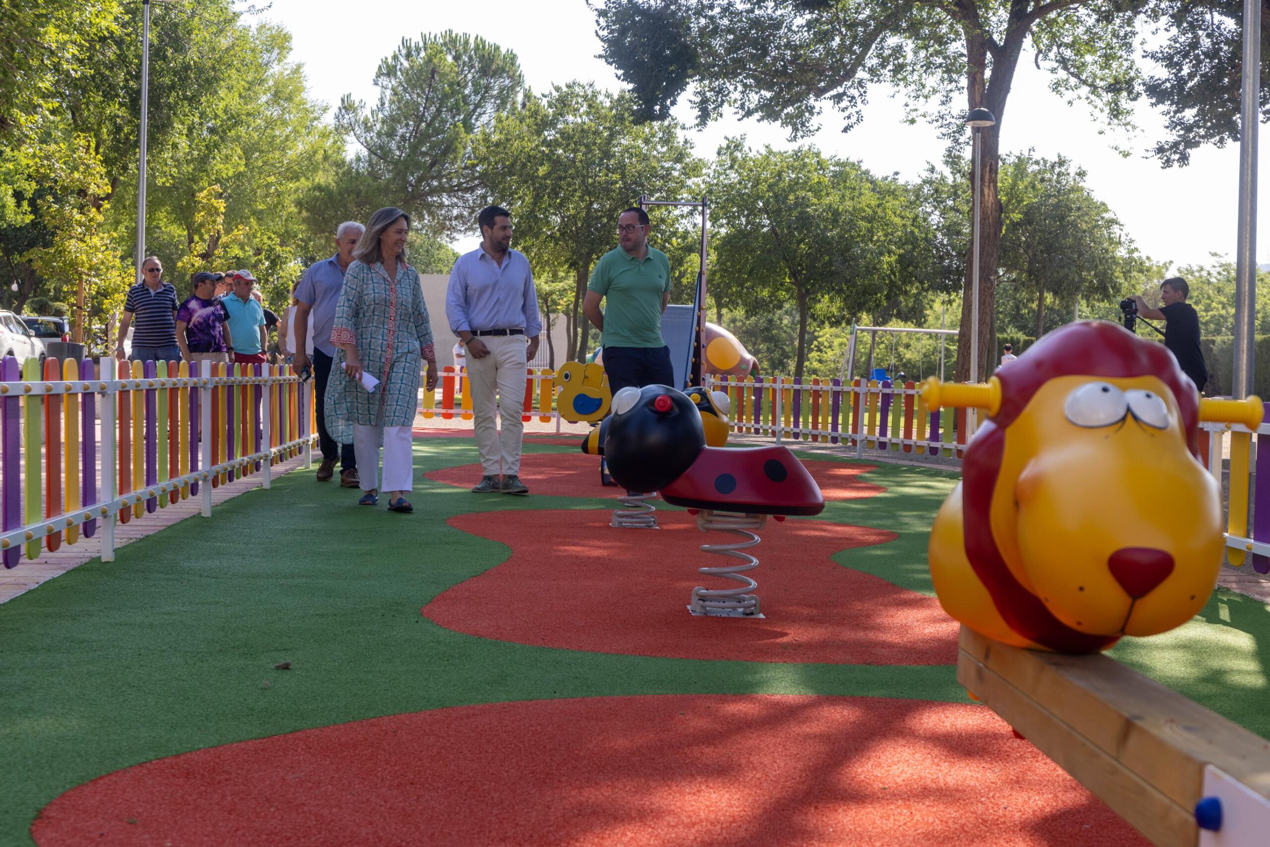 El Parque Nuevo Alamín de Guadalajara Inaugura Nuevos Juegos Infantiles y Circuito Biosaludable con una Inversión de 805.000 Euros