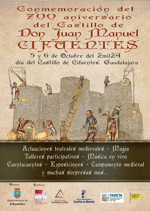 700 Aniversario del Castillo de Cifuentes: Celebración Medieval el 5 y 6 de Octubre