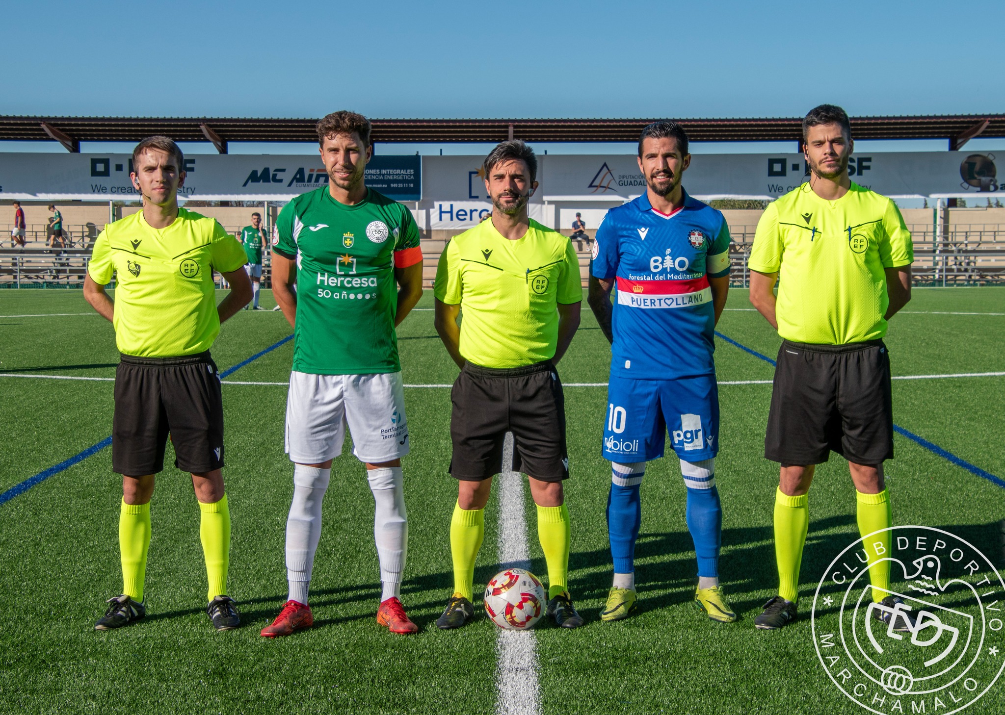 CD Marchamalo Empata 1-1 con Calvo Sotelo de Puertollano: Un Gol de Falta Impide la Primera Victoria en Casa