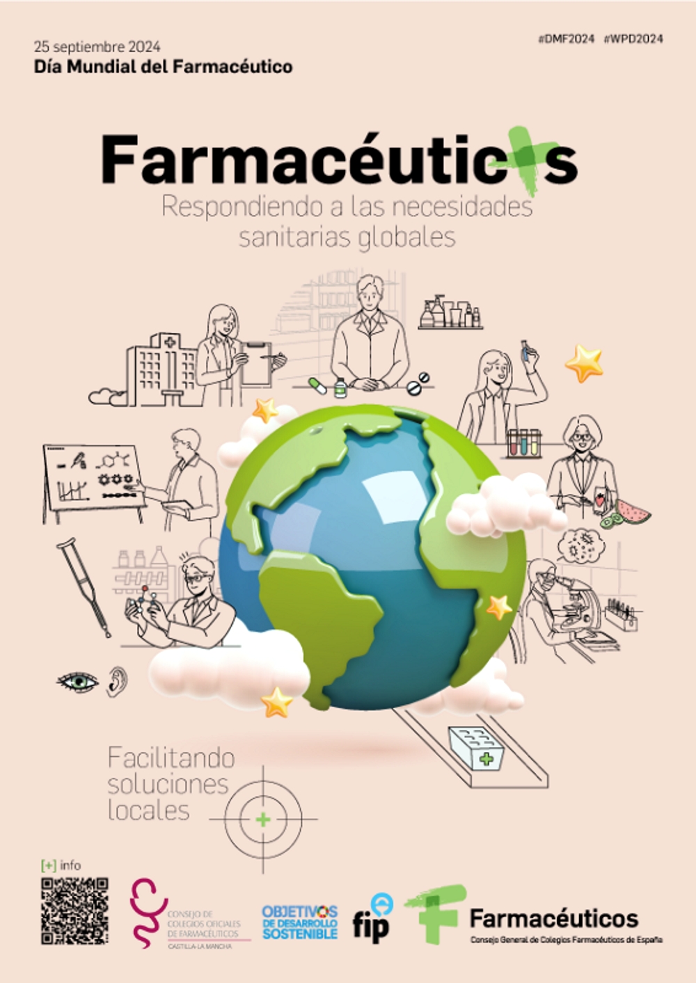 Día Mundial del Farmacéutico 2024: Celebración en Castilla-La Mancha con el lema 'Farmacéuticos: Respondiendo a Necesidades Sanitarias Globales'