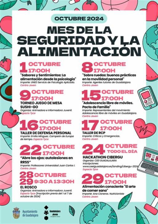 Guadalajara Lanza el Mes de la Seguridad y la Alimentación: Talleres y Charlas para Jóvenes