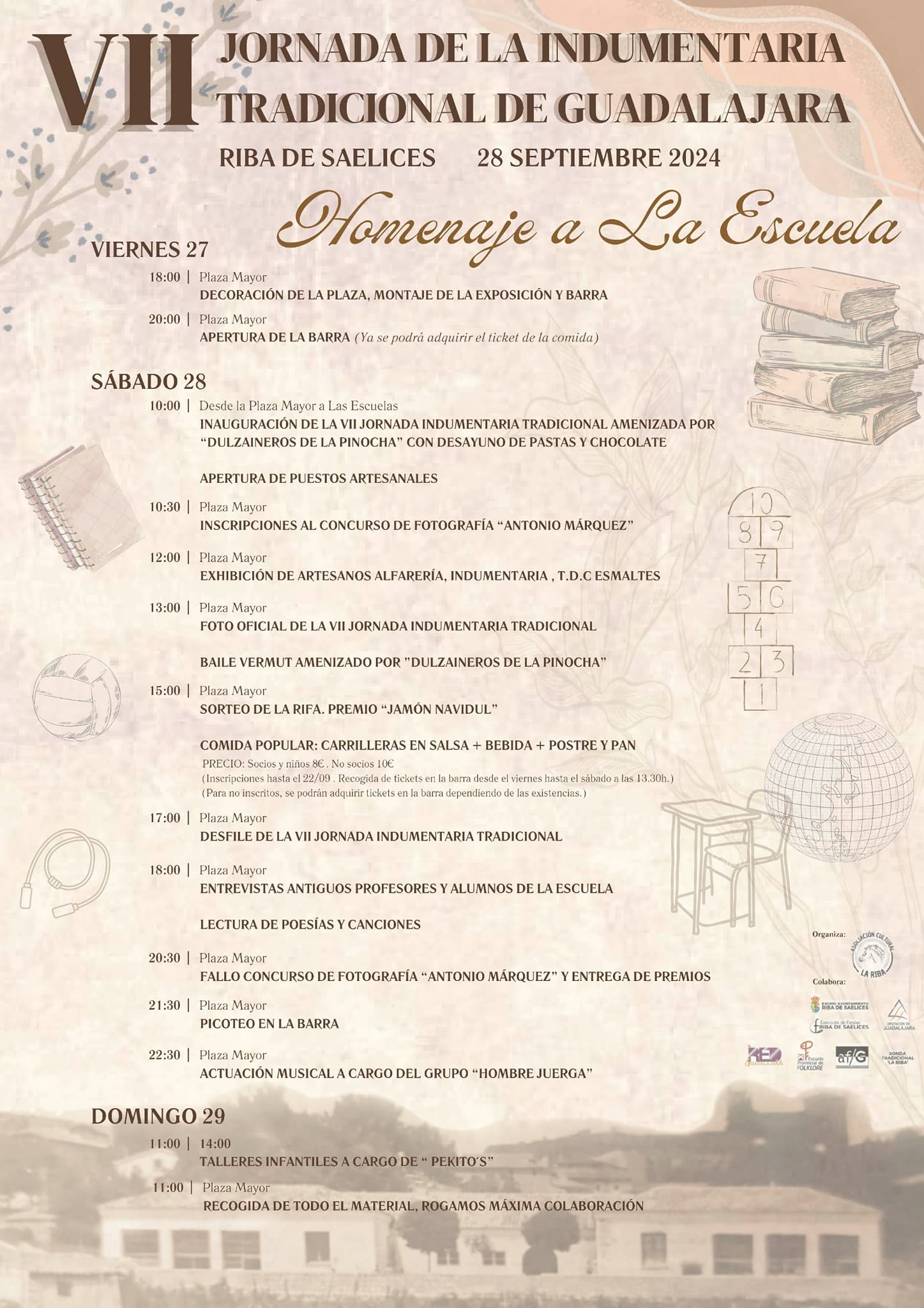 Riba de Saelices: VII Jornadas de Indumentaria Tradicional y Cultura Popular