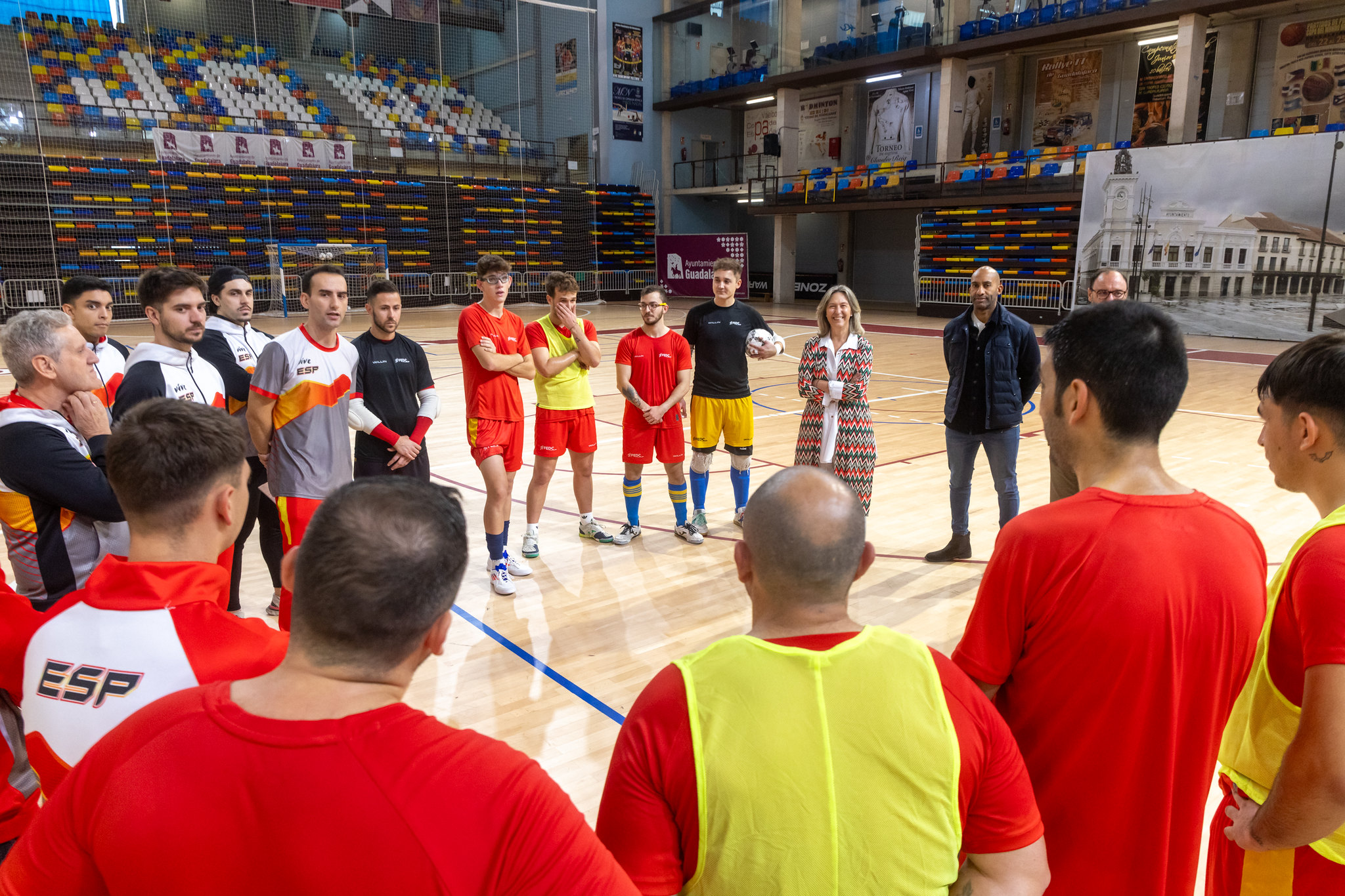 La selección española de fútbol sala con discapacidad visual se prepara en Guadalajara para el Campeonato de Europa B2/B3