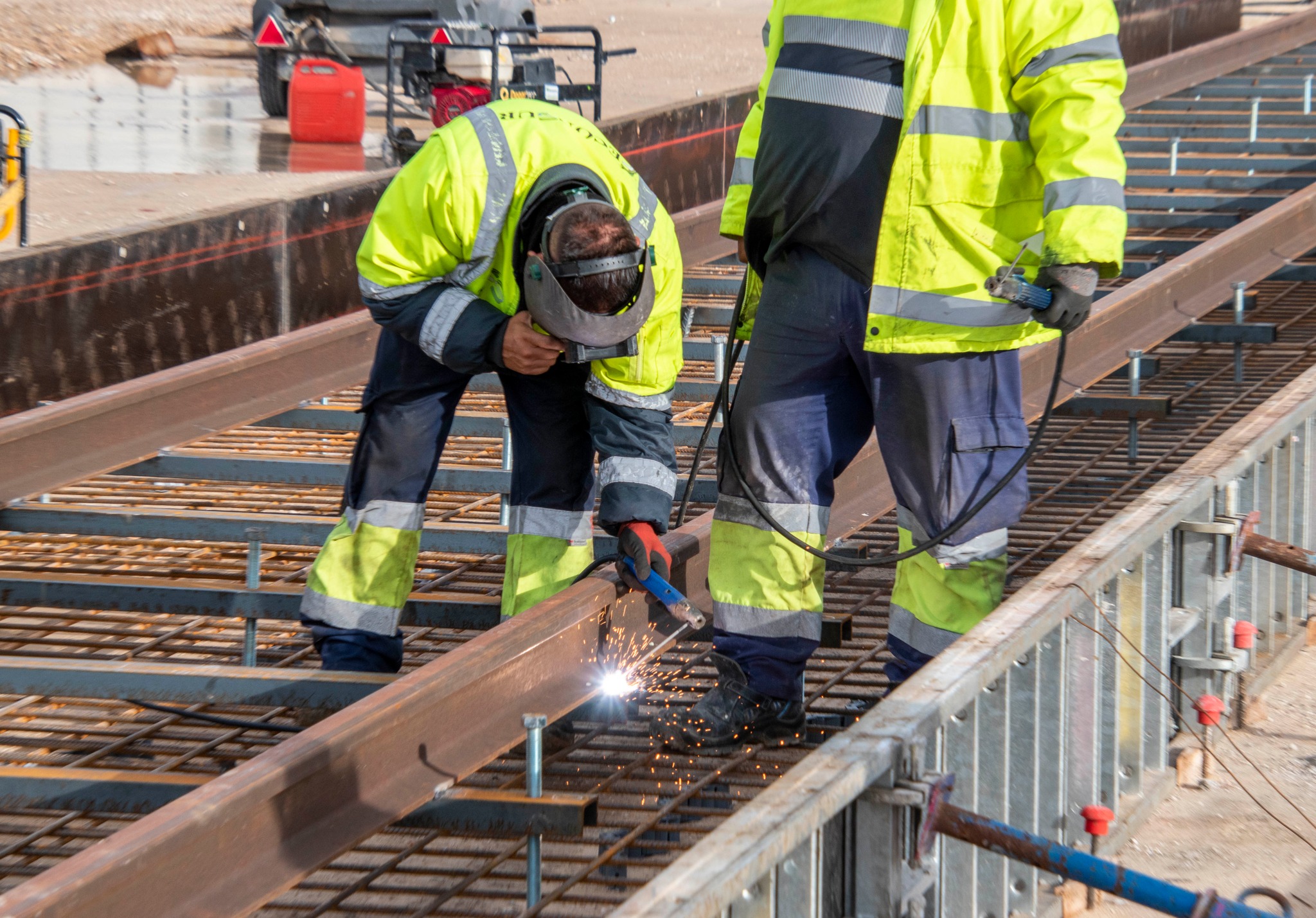 Avances en la Terminal Intermodal de Marchamalo: Colocación de Vías Férreas del Port de Tarragona