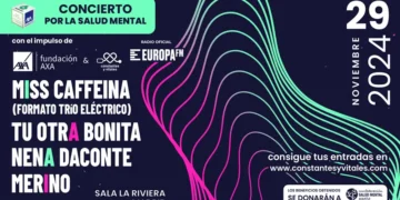 Concierto Solidario por la Salud Mental: Celebra el Décimo Aniversario de Constantes y Vitales con Miss Caffeina y Nena Daconte en Madrid