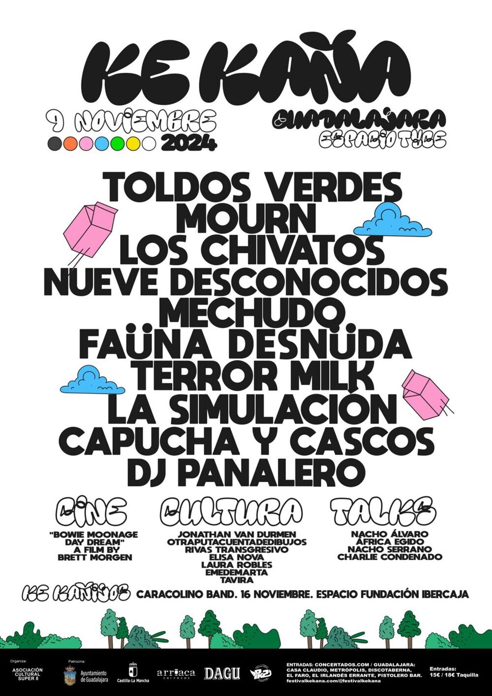 Festival de Música Ke Kaña 2024: cartel y detalles del evento en Guadalajara