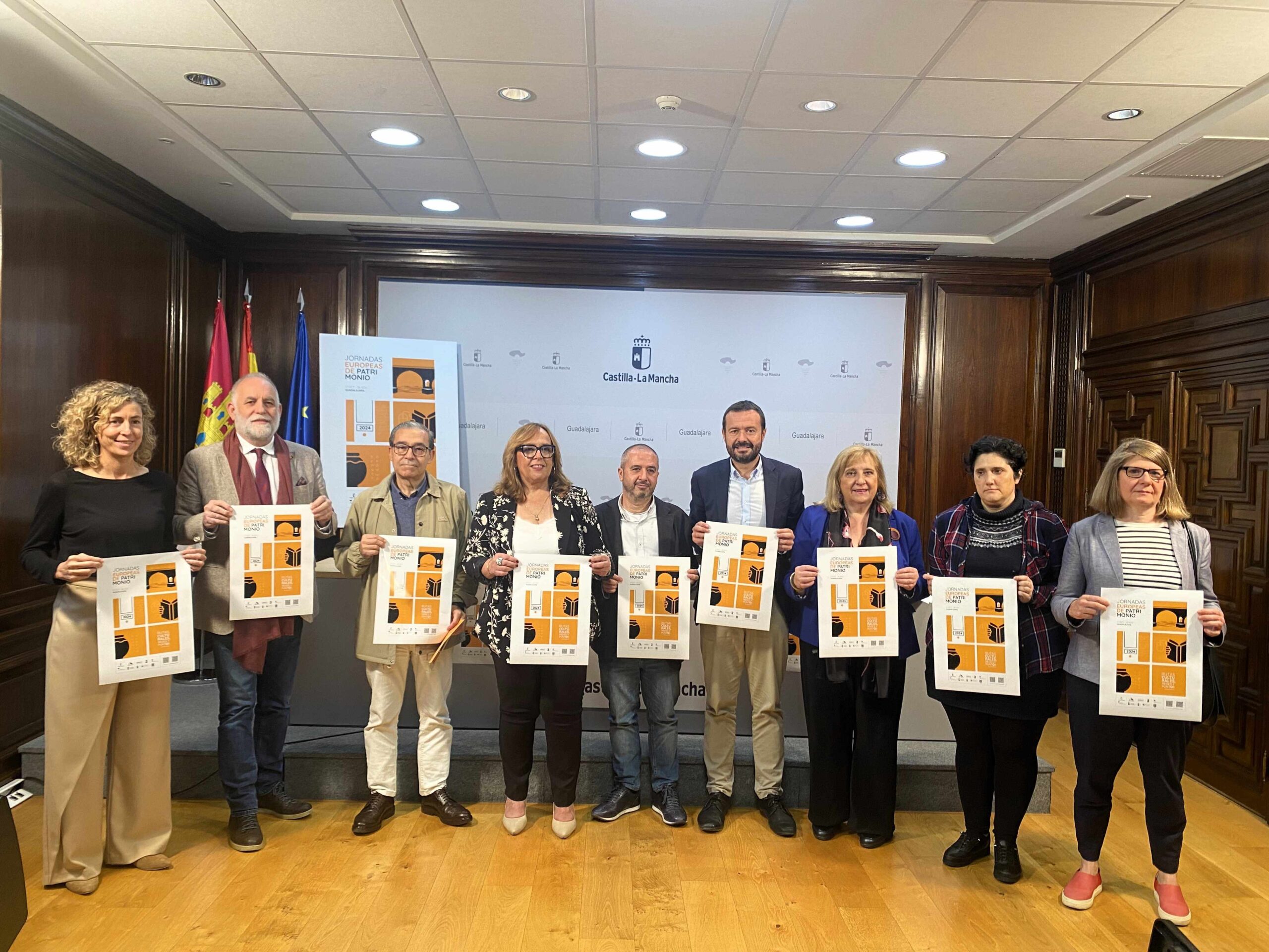 La viceconsejera de Cultura y Deportes, Carmen Teresa Olmedo, y el delegado de la Junta en Guadalajara, José Luis Escudero, dieron a conocer esta iniciativa en una rueda de prensa celebrada esta mañana.