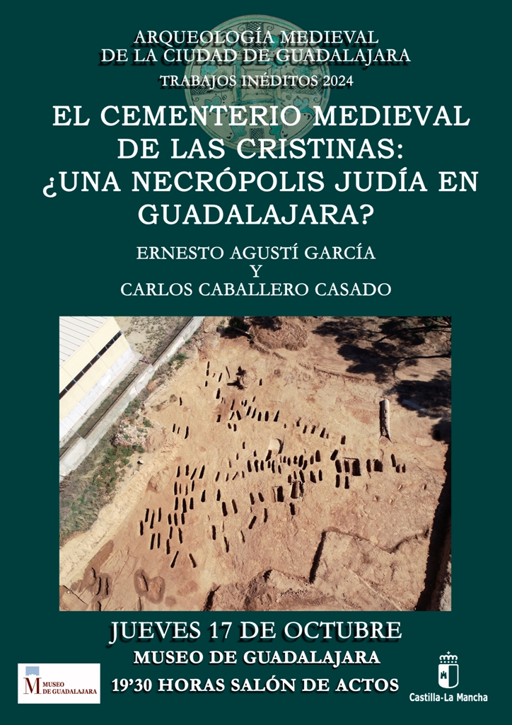 Conferencia: “El cementerio medieval de las Cristinas: una necrópolis judía en Guadalajara”