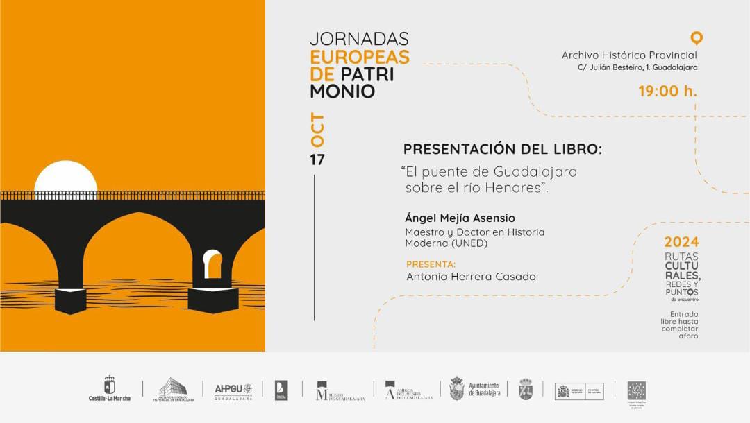 Guadalajara Celebra las Jornadas Europeas de Patrimonio 2024: Rutas Culturales y Actividades 17 de octubre