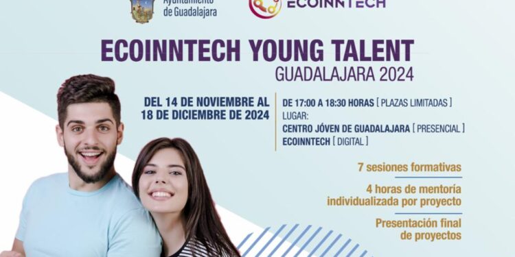 ECOINNTECH Young Talent Guadalajara: Programa de Emprendimiento Joven con Formación Digital y Oportunidades