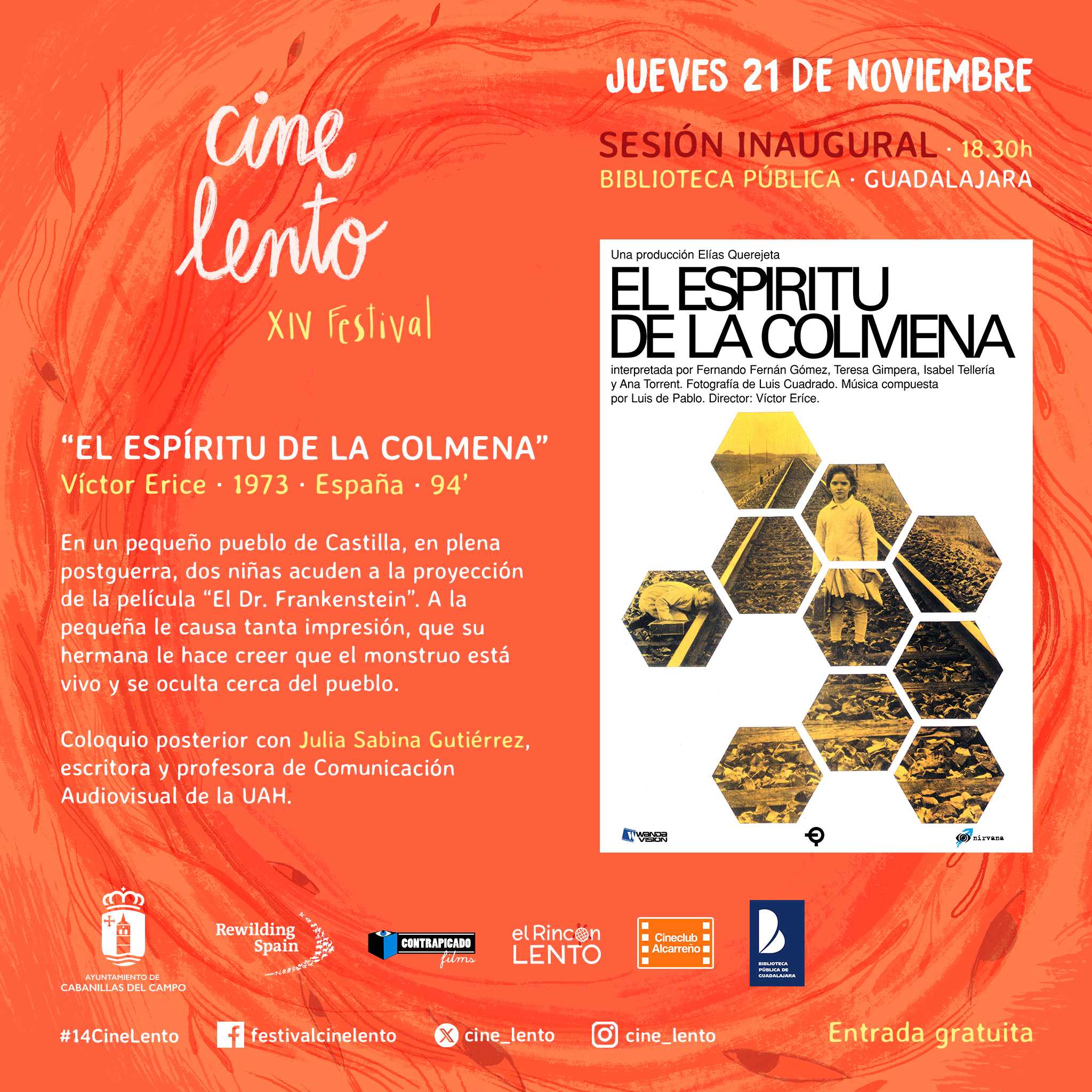 XIV Festival de Cine Lento: Inauguración con "El Espíritu de la Colmena" y Reflexión sobre lo Salvaje