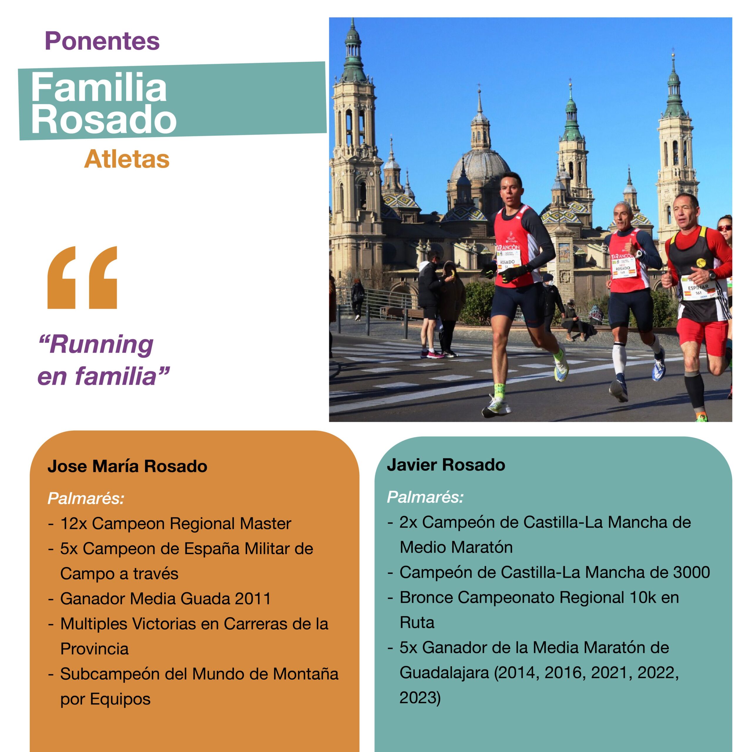 Los Rosado: Running en familia