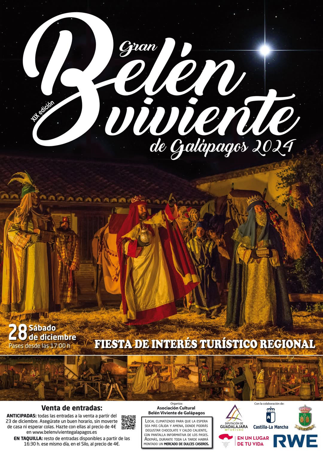 Belén Viviente de Galápagos 2024: Un Evento Navideño de Interés Turístico Regional