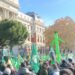 Agricultores y ganaderos se manifiestan en Madrid contra el acuerdo Mercosur