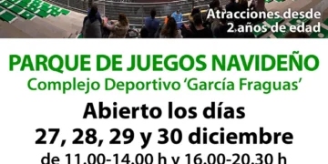 Parque de Juegos Navideño en Marchamalo 2024: Diversión Solidaria del 27 al 30 de Diciembre