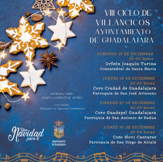 ¡Las actividades de Navidad 2024 que el Ayuntamiento de Guadalajara ha preparado para ti! 