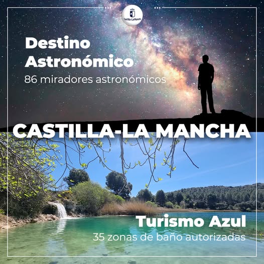 Castilla-La Mancha invierte 4,1 millones en turismo astronómico y zonas de baño con fondos europeos