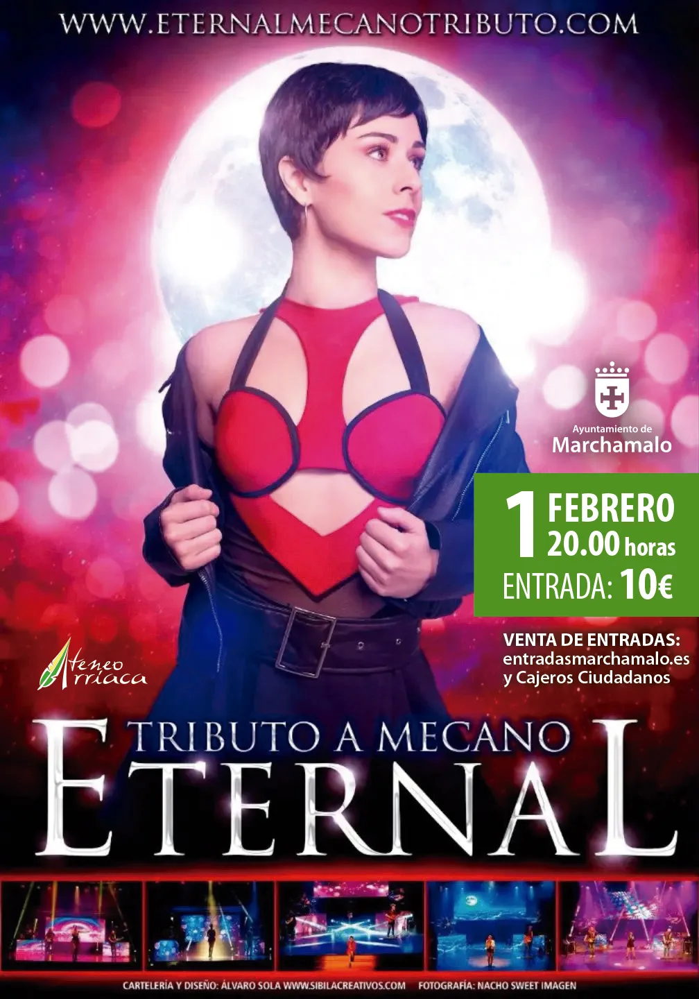 Concierto Tributo a Mecano ‘Eternal’ en el Ateneo Arriaca de Marchamalo - Entradas a la venta